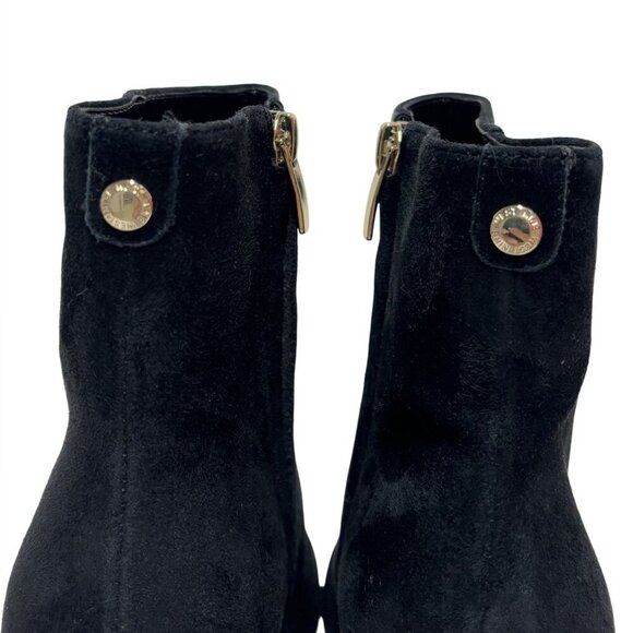 NINE WEST / Dery 9X9 / Black / Suede / Ankle Boots / Block Heel / Pointed Toe / - Picture 6 of 9